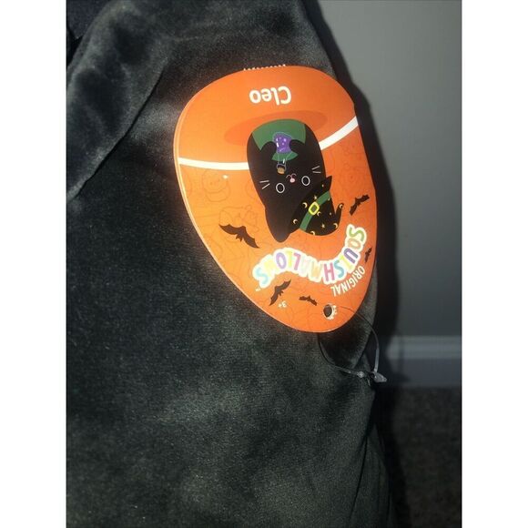 SQUISHMALLOWS Halloween CLEO the Cat WITCH Plush / Stuffed Animal - 16” NWT - Picture 7 of 16